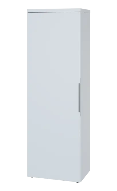 SISR 5 - 61 šatní skříň, 1-dveřová, výsuvné ramínko, levá, 1820x600x400, bílá SISR 5 - 61 šatní skříň, 1-dveřová, výsuvné ramínko, levá, 1820x600x400, bílá